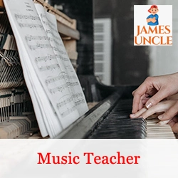 Music teacher Mrs. Gargi Basu in Behala